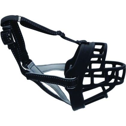 Coastal Pet Soft Basket Muzzle for Dogs Black - Size 1