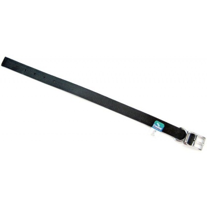 Coastal Pet Double Nylon Collar - Black - 18\
