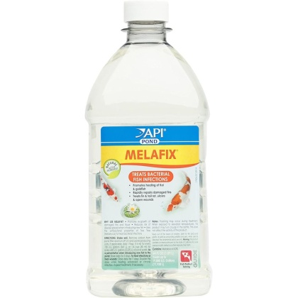 PondCare MelaFix Antibacterial Remedy for Koi & Goldfish - 64 oz (Treats 19,000 Gallons)