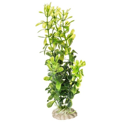 Aquatop Plastic Aquarium Plants Power Pack - Rich Green - 10 Pack - (5\