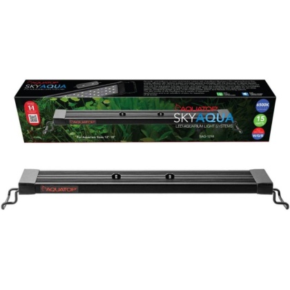 Aquatop SkyAqua LED Aquarium Light Fixture 6500K - 12-18\