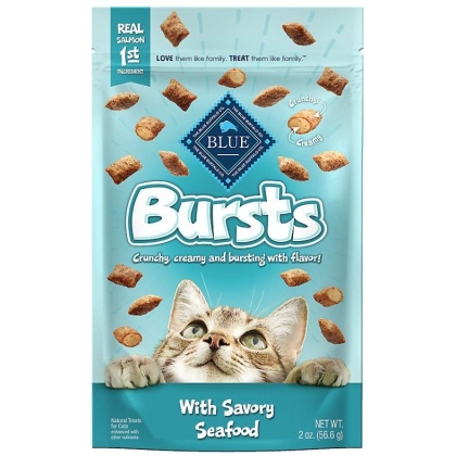 Blue Buffalo Bursts Cat Treats Savory Seafood - 2 oz