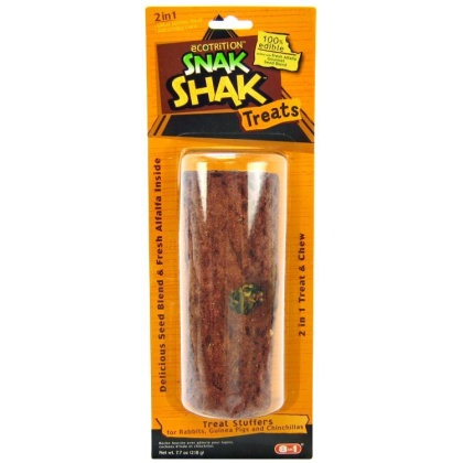 Ecotrition Snak Shak Treat - Rabbit & Guinea Pig - 7.7 oz