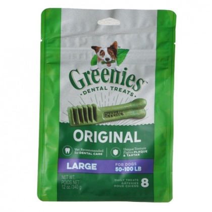 Greenies Large Dental Dog Treats - 8 count