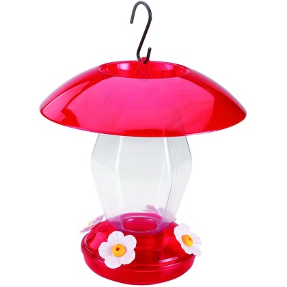 More Birds Jubilee Plastic Hummingbird Feeder - 20 oz capacity