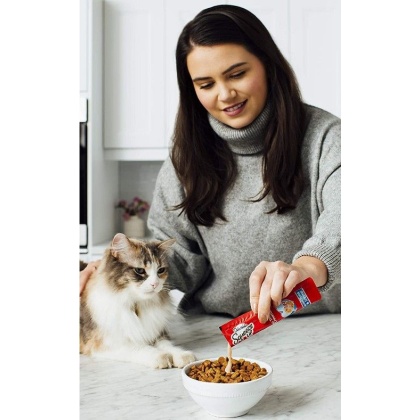 Hartz Delectables Squeeze Up Lickable Cat Treat - Tuna & Shrimp - 4 count
