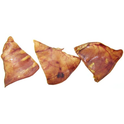 Smokehouse Treats Plain Pig Ears - 100 Pack