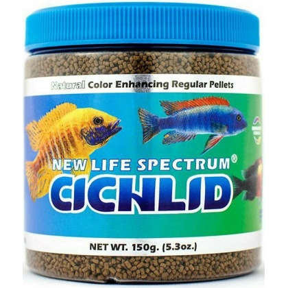 New Life Spectrum Cichlid Food Regular Sinking Pellets - 150 g