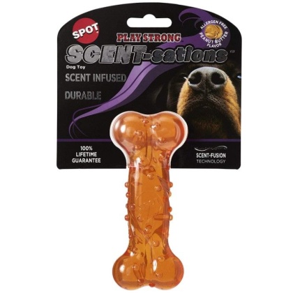 Spot Scent-Sation Peanut Butter Scented Bone - 5\