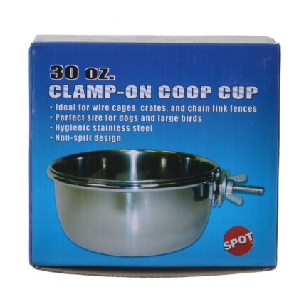 Spot Stainless Steel Coop Cup with Bolt Clamp - 30 oz