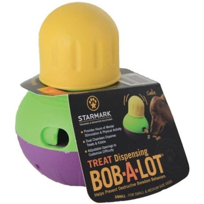 Starmark Bob-A-Lot Treat Dispensing Toy Small - 1 count