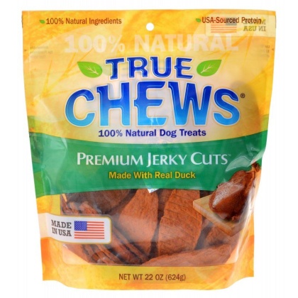 True Chews Premium Jerky Cuts with Real Duck - 22 oz