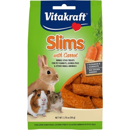 VitaKraft Slims with Carrot for Rabbits - 1.76 oz