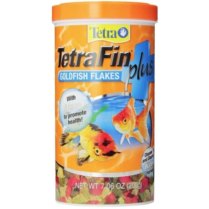 Tetra TetraFin Plus Goldfish Flakes Fish Food - 7.06 oz