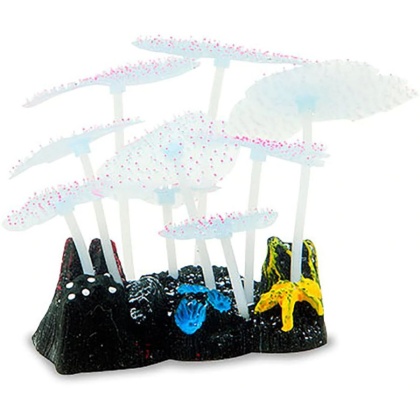 Aquatic Creations Aquarium Decor Actinodiscus Anemone Pink - 1 Count