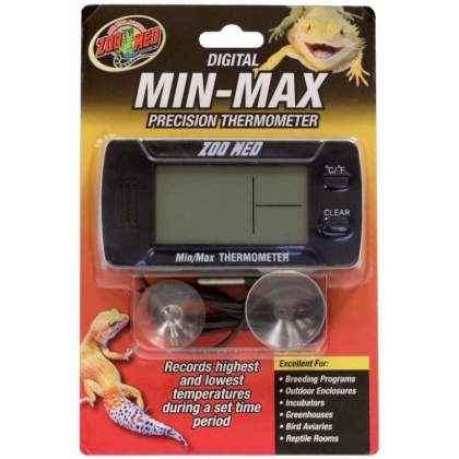 Zoo Med Digital Min-Max Precision Thermometer - 1 count