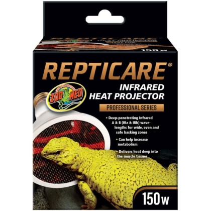 Zoo Med ReptiCare Infrared Heat Projector - 150 watt