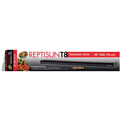 Zoo Med Reptisun T8 Terrarium Hood - 30\