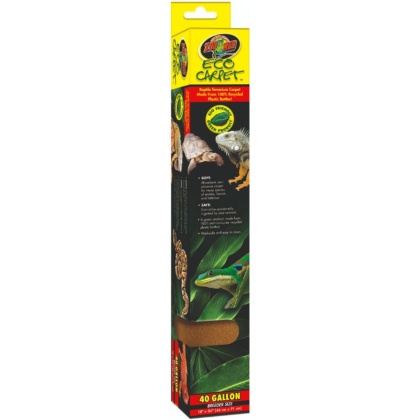 Zoo Med Eco Carpet Reptile Carpet - Tan - 40 gal breeder (18\