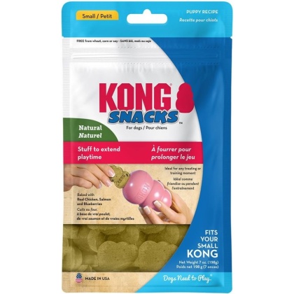 KONG Snacks Puppy Recipe Dog Treats Small - 7 oz