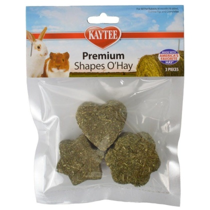 Kaytee Premium Shapes O\'Hay - 3 Count