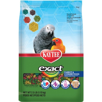 Kaytee Exact Rainbow Daily Diet - Parrot & Conure - 2.5 lbs