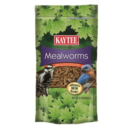 Kaytee Mealworms Bird Food - 3.5 oz