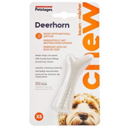 Petstages Deerhorn Natural Antler Chew for Dogs - Petite 1 count