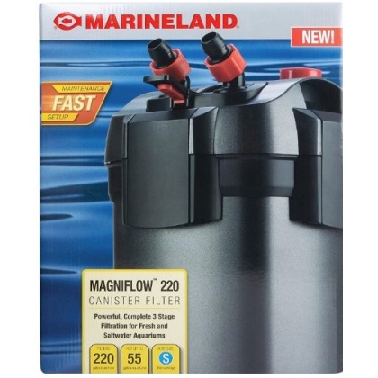 Marineland Magniflow Canister Filter - Magniflow 220 Canister Filter (220 GPH - 55 Gallons)