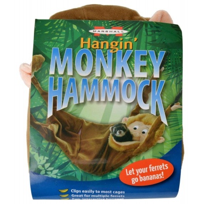 Marshall Hangin Monkey Hammock for Ferrets - 1 Count