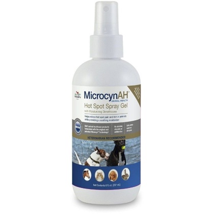 Nutri-Vet MicrocynAH Hot Spot Spray Gel - 8 oz