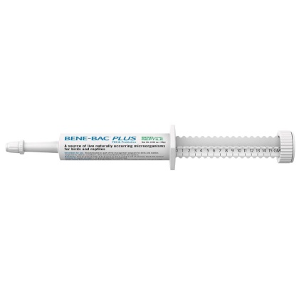 Pet Ag Bene-Bac Plus Gel Fos Prebiotic and Probiotic for Birds and Reptiles - 15 grams
