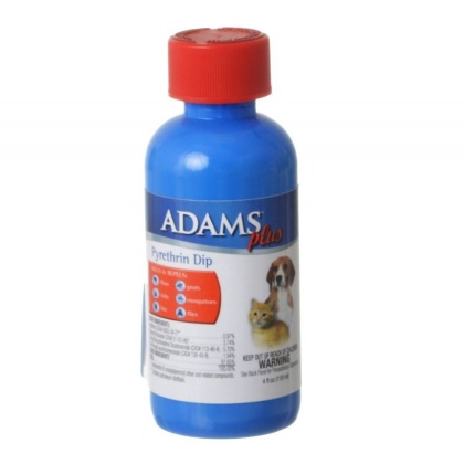 Adams Plus Pyrthrin Dip - 4 oz