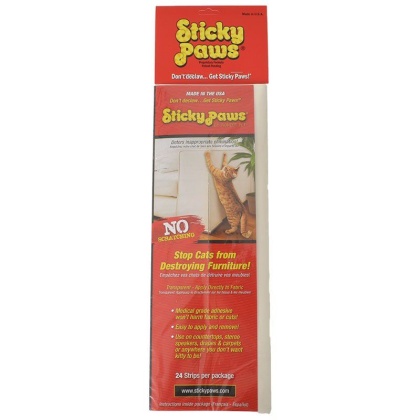 Pioneer Sticky Paws Furniture Strips - 24 Pack