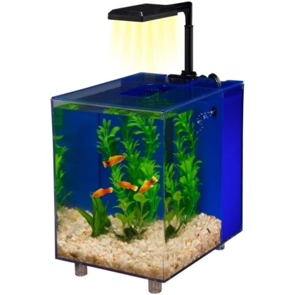 Penn Plax Prism Nano Desktop Aquarium Kit Blue - 1 count