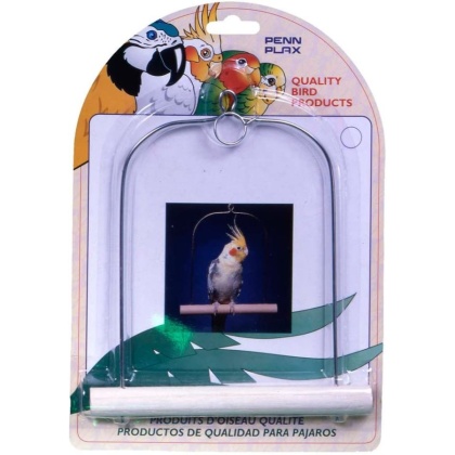 Penn Plax Wooden Cockatiel Swing  - 1 count