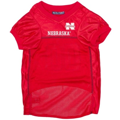 Pets First Nebraska Mesh Jersey for Dogs - Medium