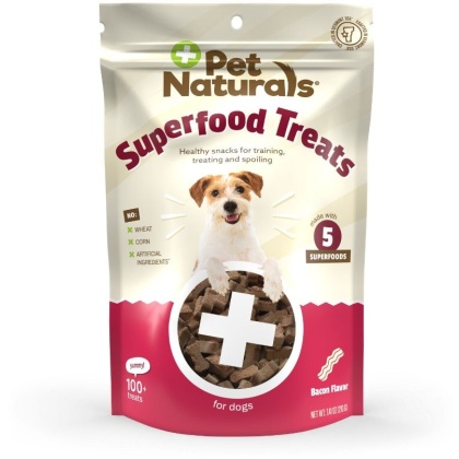 Pet Naturals Superfood Treats Crispy Bacon Recipe - 100 count