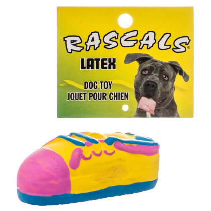 Rascals Latex Small Tennis Shoe Dog Toy - 3.5\