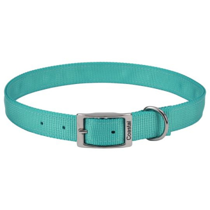 Coastal Pet Double-ply Nylon Dog Collar Teal - 18\