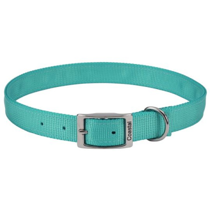 Coastal Pet Double-ply Nylon Dog Collar Teal - 22\