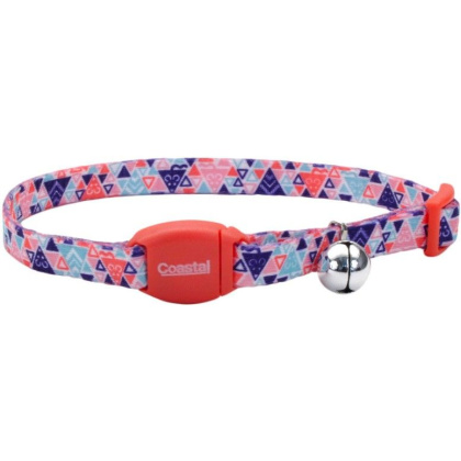 Coastal Pet Safe Cat Breakaway Collar Collar Multi Triangle - 12\
