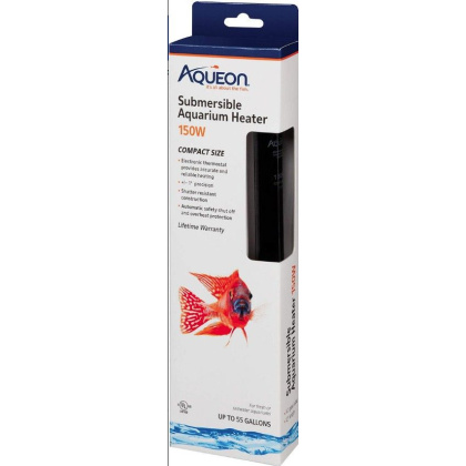 Aqueon Submersible Aquarium Heater - 150 Watt