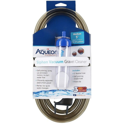 Aqueon Siphon Vacuum Gravel Cleaner - Medium - 5\