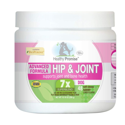 Four Paws Healthy Promise Advanced Formula Hip and Joint Supplement for Dogs - 48 count