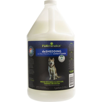 FURminator deShedding Ultra Premium Conditioner for Dogs - 1 gallon