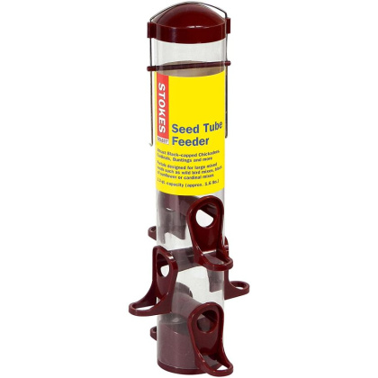 More Birds Seed Tube Songbird Feeder 15\