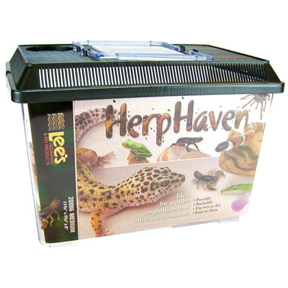 Lees HerpHaven Terrarium - Rectangular - Medium - 11.75\