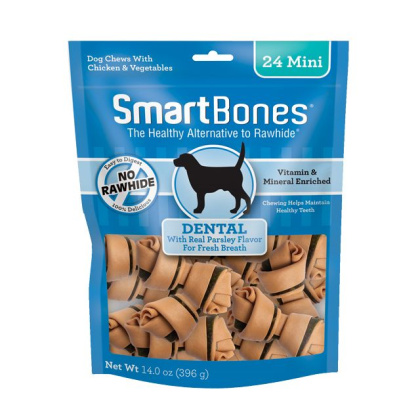 SmartBones Dental Bones - Chicken & Vegetable Dog Chews - Mini - 2\
