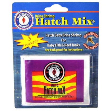 SF Bay Brands Brine Shrimp Hatch Kit - .61 oz each (3 Pack)